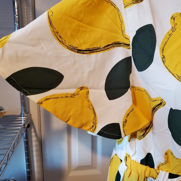 *HOST PICK!* L'ATISTE Lemon Print Maxi Dress - Picture 10 of 11